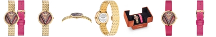 Missoni Women's Swiss M1 Gold Ion-Plated Bracelet Watch 34mm Set